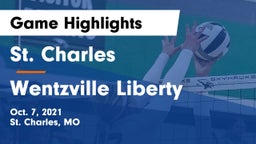 St. Charles  vs Wentzville Liberty  Game Highlights - Oct. 7, 2021