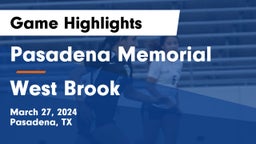 Pasadena Memorial  vs West Brook  Game Highlights - March 27, 2024