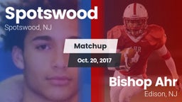 Matchup: Spotswood High Schoo vs. Bishop Ahr  2017