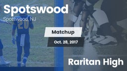 Matchup: Spotswood High Schoo vs. Raritan High 2017