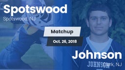 Matchup: Spotswood High Schoo vs. Johnson  2018