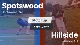 Matchup: Spotswood High Schoo vs. Hillside  2019
