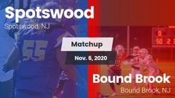 Matchup: Spotswood High Schoo vs. Bound Brook  2020