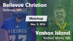 Matchup: Bellevue Christian vs. Vashon Island  2016