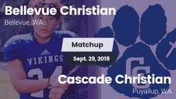 Matchup: Bellevue Christian vs. Cascade Christian  2018