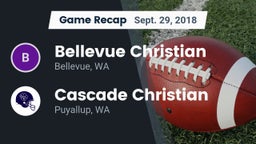 Recap: Bellevue Christian  vs. Cascade Christian  2018