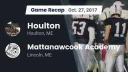 Recap: Houlton  vs. Mattanawcook Academy 2017