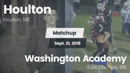 Matchup: Houlton  vs. Washington Academy 2018