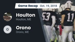 Recap: Houlton  vs. Orono  2018