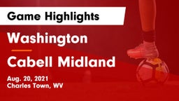 Washington  vs Cabell Midland  Game Highlights - Aug. 20, 2021