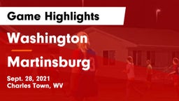 Washington  vs Martinsburg  Game Highlights - Sept. 28, 2021