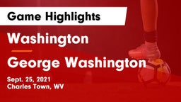 Washington  vs George Washington  Game Highlights - Sept. 25, 2021