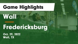 Wall  vs Fredericksburg Game Highlights - Oct. 29, 2022