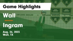 Wall  vs Ingram Game Highlights - Aug. 26, 2023