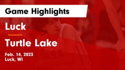 Luck  vs Turtle Lake  Game Highlights - Feb. 14, 2023