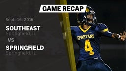 Recap: Southeast  vs. Springfield  2016