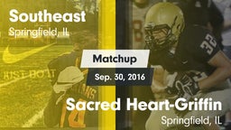 Matchup: Southeast High Schoo vs. Sacred Heart-Griffin  2016