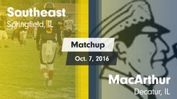 Matchup: Southeast High Schoo vs. MacArthur  2016