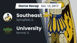 Recap: Southeast  vs. University  2017