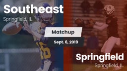 Matchup: Southeast High Schoo vs. Springfield  2019