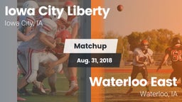 Matchup: Iowa City Liberty Hi vs. Waterloo East  2018