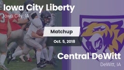 Matchup: Iowa City Liberty Hi vs. Central DeWitt 2018