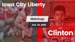 Matchup: Iowa City Liberty Hi vs. Clinton  2018