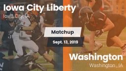 Matchup: Iowa City Liberty Hi vs. Washington  2019