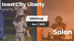 Matchup: Iowa City Liberty Hi vs. Solon  2019