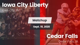 Matchup: Iowa City Liberty Hi vs. Cedar Falls  2020