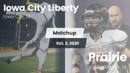 Matchup: Iowa City Liberty Hi vs. Prairie  2020