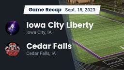 Recap: Iowa City Liberty  vs. Cedar Falls  2023