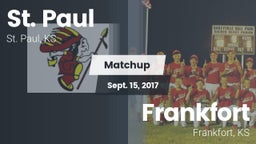 Matchup: St. Paul  vs. Frankfort  2017