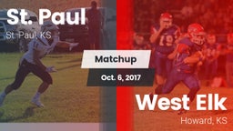 Matchup: St. Paul  vs. West Elk  2017