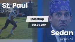 Matchup: St. Paul  vs. Sedan  2017
