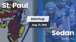 Matchup: St. Paul  vs. Sedan  2018