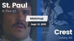 Matchup: St. Paul  vs. Crest  2018
