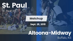 Matchup: St. Paul  vs. Altoona-Midway  2018
