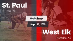 Matchup: St. Paul  vs. West Elk  2019
