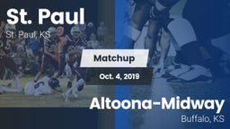 Matchup: St. Paul  vs. Altoona-Midway  2019