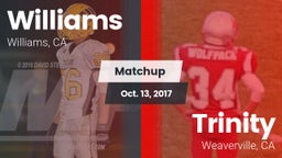 Matchup: Williams  vs. Trinity  2017