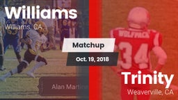 Matchup: Williams  vs. Trinity  2018