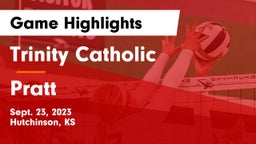 Trinity Catholic  vs Pratt  Game Highlights - Sept. 23, 2023