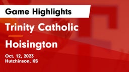Trinity Catholic  vs Hoisington  Game Highlights - Oct. 12, 2023
