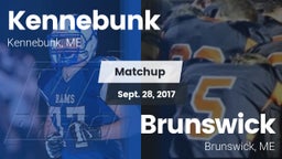 Matchup: Kennebunk High vs. Brunswick  2017