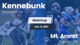 Matchup: Kennebunk High vs. Mt. Ararat  2017