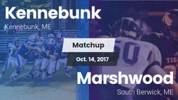 Matchup: Kennebunk High vs. Marshwood  2017