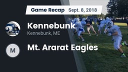 Recap: Kennebunk  vs. Mt. Ararat Eagles 2018
