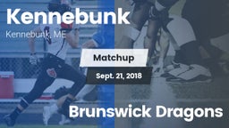 Matchup: Kennebunk High vs. Brunswick Dragons 2018