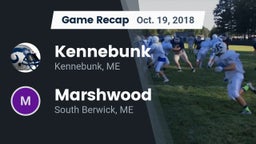 Recap: Kennebunk  vs. Marshwood  2018